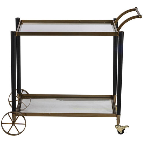 Classic Chic Gold Serving Bar Cart
