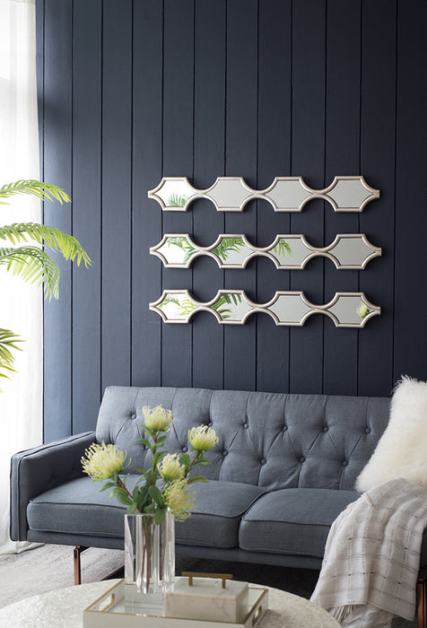 4 Section Wall Mirror