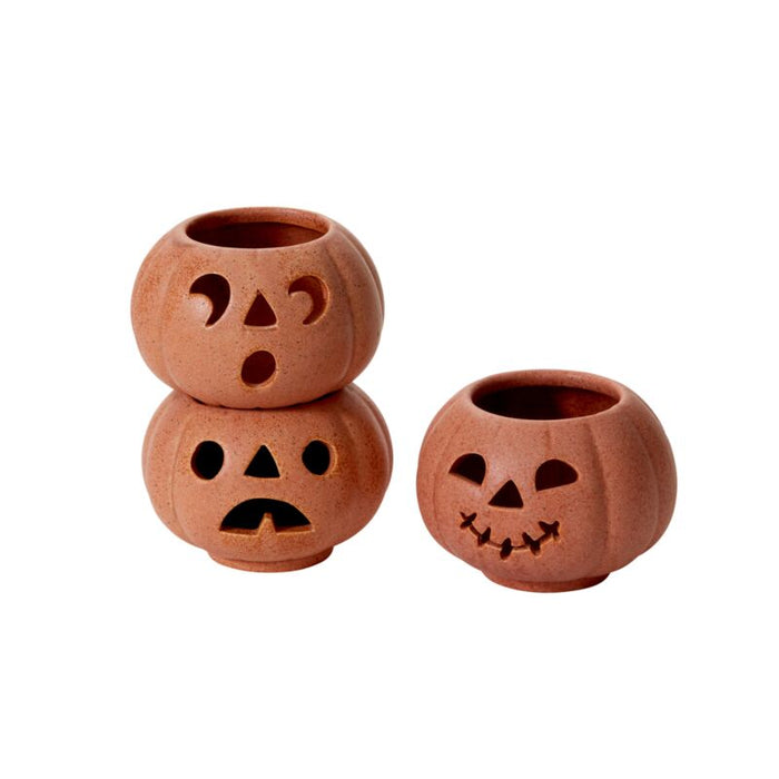 Grinning Pumpkin Votive - Assorted