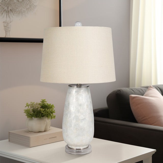 Capiz Table Lamp - Champagne