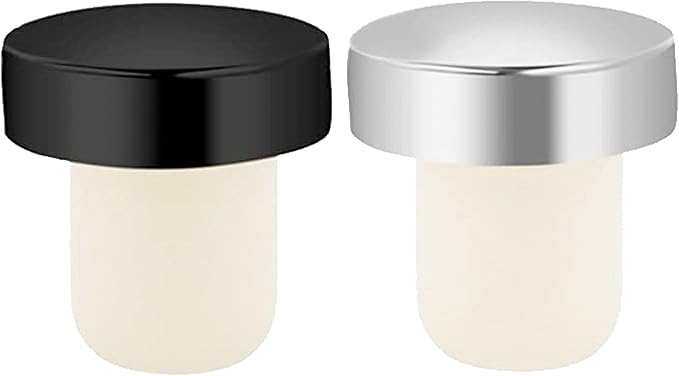 Set Of 2 Cork Bottle Stoppers