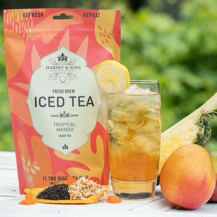 Tropical Mango Iced Tea Bag - 15 Count