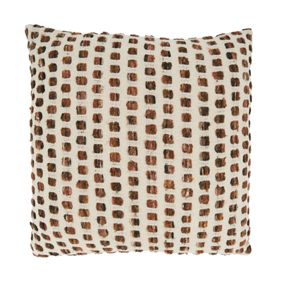 Woven Down Pillow - Brown