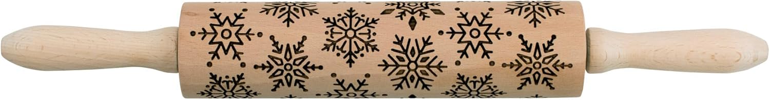 Snowflake Rolling Pin