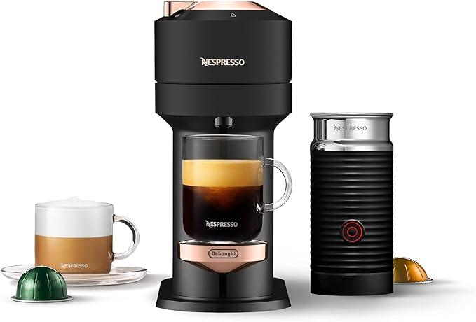 Nespresso Vertuo Next Coffee & Espresso Machine - Rose Gold
