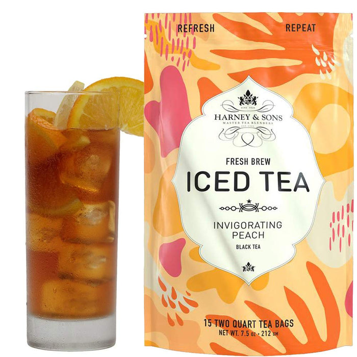 Peach Iced Tea Bag - 15 Count