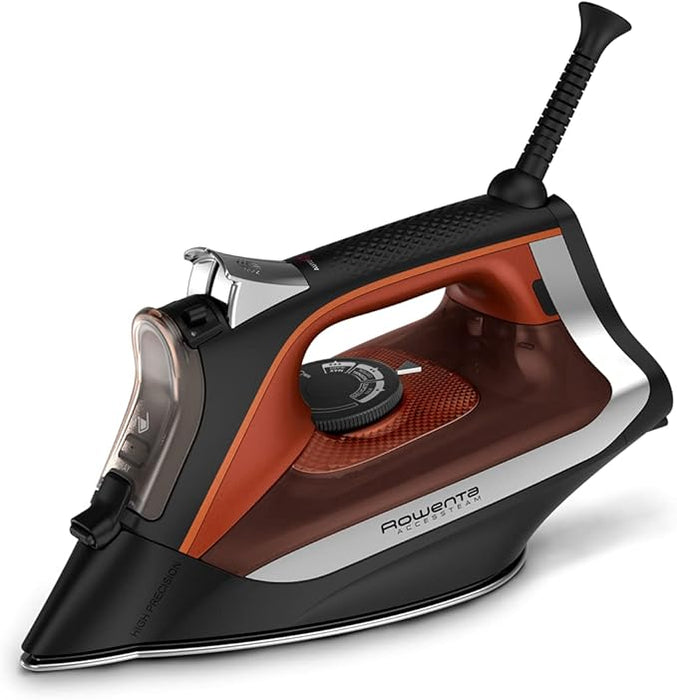 Rowenta Iron - Orange & Black