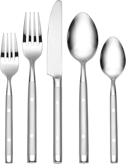 Shangrila 20pc. Frosted Flatware Set