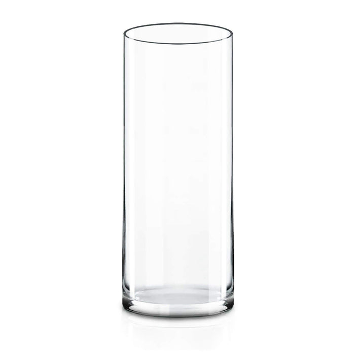 10 "Clear Cylinder Vase