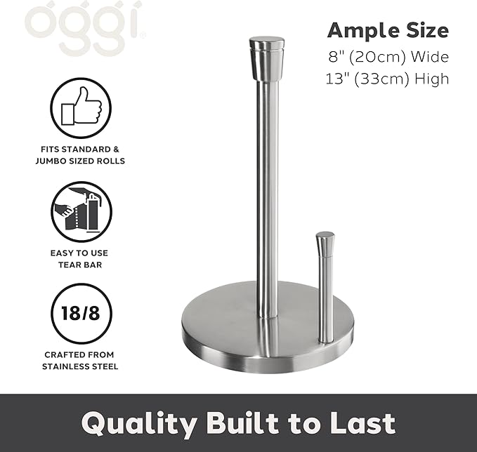 Stainless Steel Paper Towel Holder