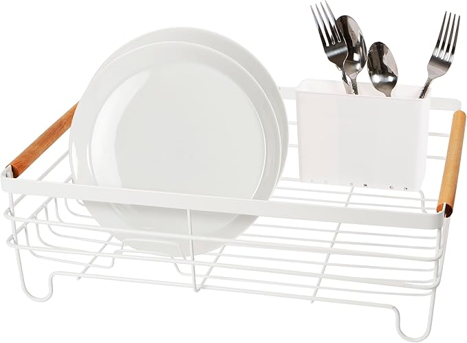 Basket Dish Drain w/Caddy