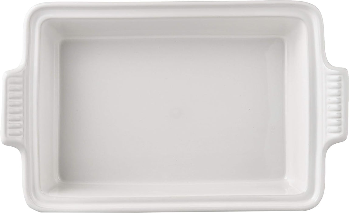 Le Creuset Heritage Casserole Dish - Pearlized White