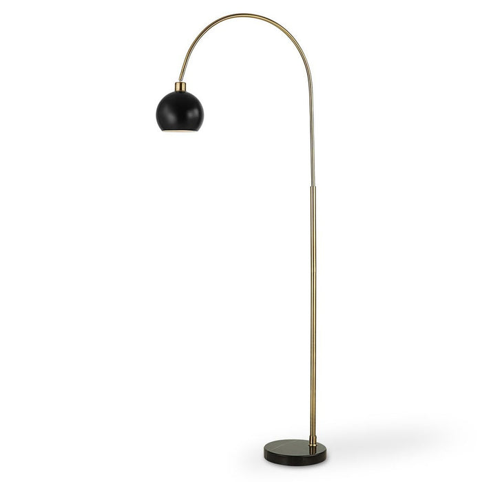 Black Arched Floor Lamp