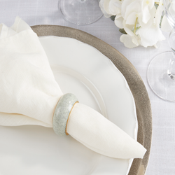 Dome Design Napkin Ring- set of 4