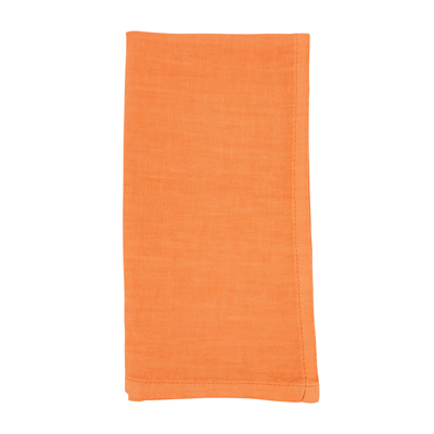 Linen Napkins - Pumpkin