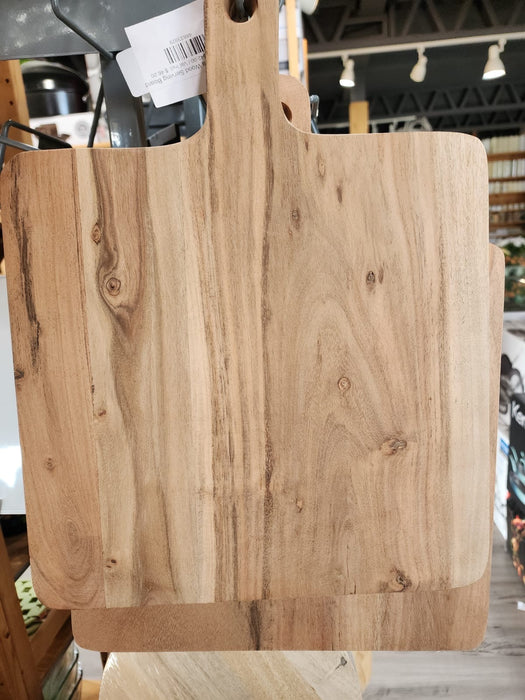 Square Acacia Wood Serving Board
