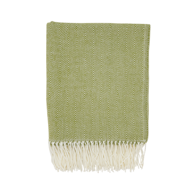 Herringbone Grass Throw