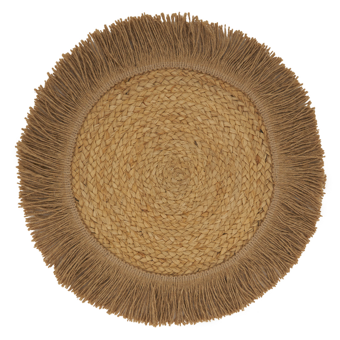 Jute Fringe Placemats - Natural