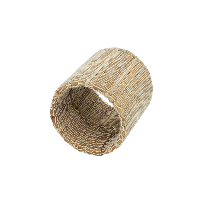 Shimmering Woven Napkin Rings