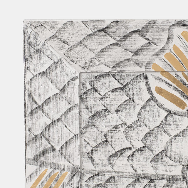 Hand Painted Keep Swimming Art