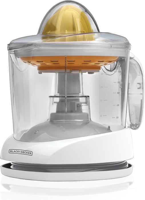 Black & Decker Electric Citrus Juicer - White