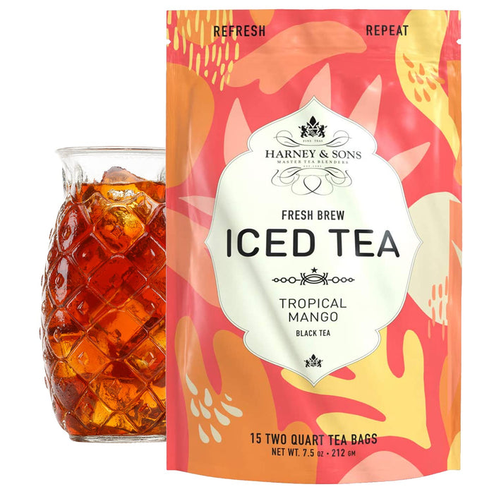 Tropical Mango Iced Tea Bag - 15 Count