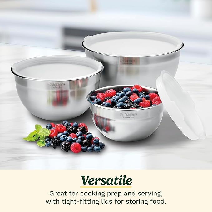 3pc. Cuisinart Mixing Bowl Set