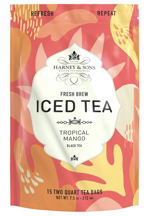 Tropical Mango Iced Tea Bag - 15 Count