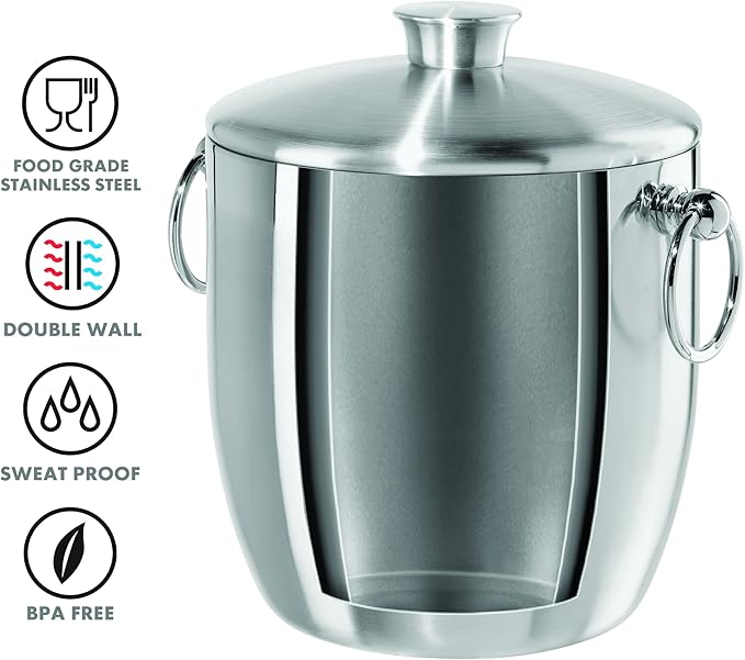 3Qt. Double Wall Ice Bucket