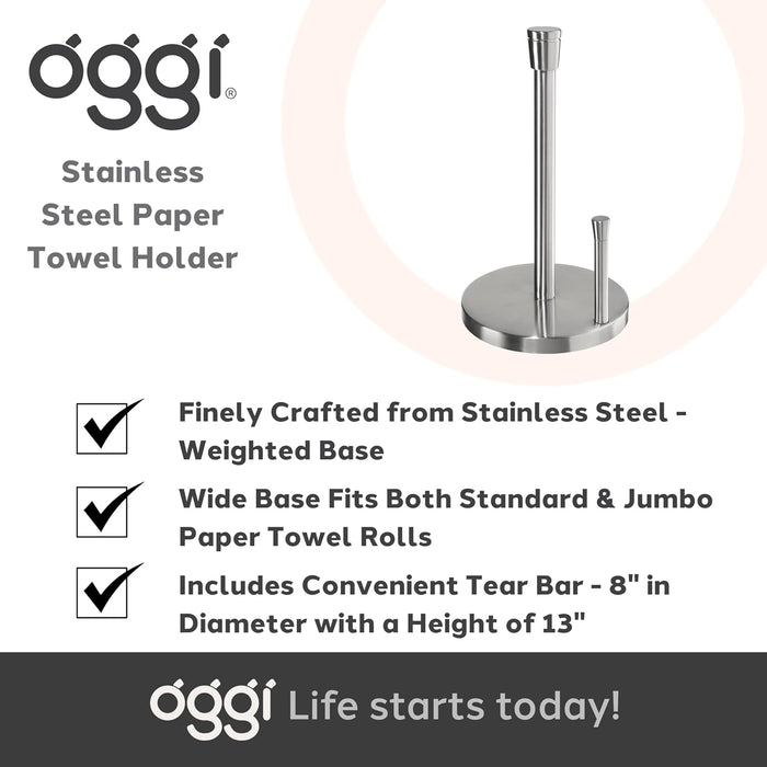 Stainless Steel Paper Towel Holder