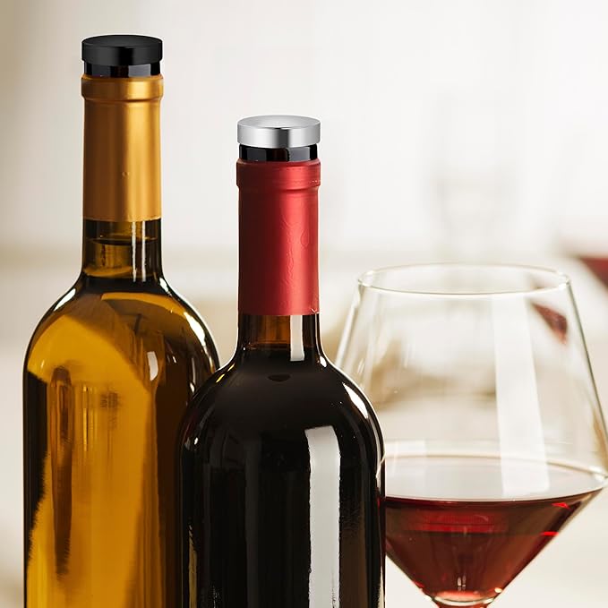 Set Of 2 Cork Bottle Stoppers