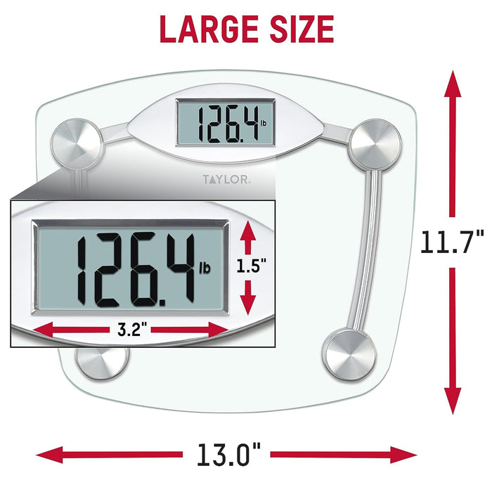 Digital Chrome Bathroom Scale