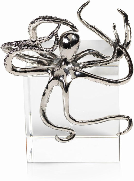 Decorative Silver Octopus