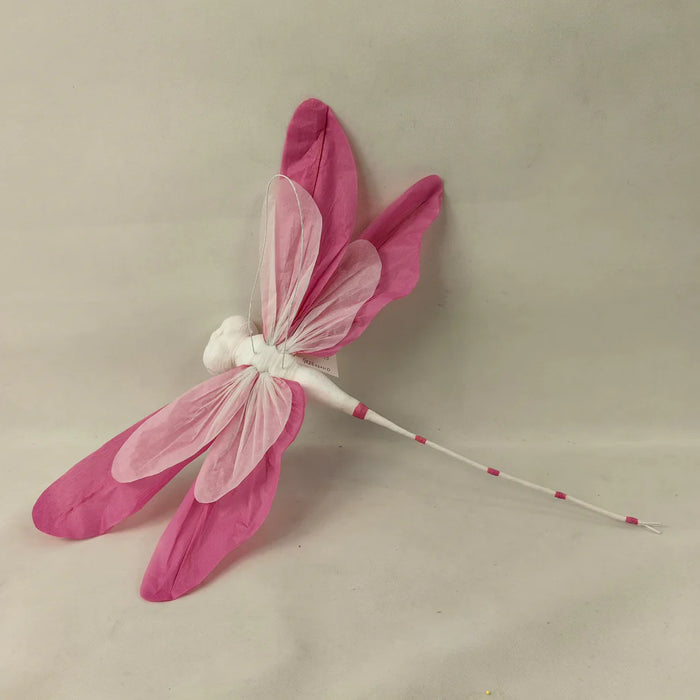 21" Assorted Paper Dragonfly