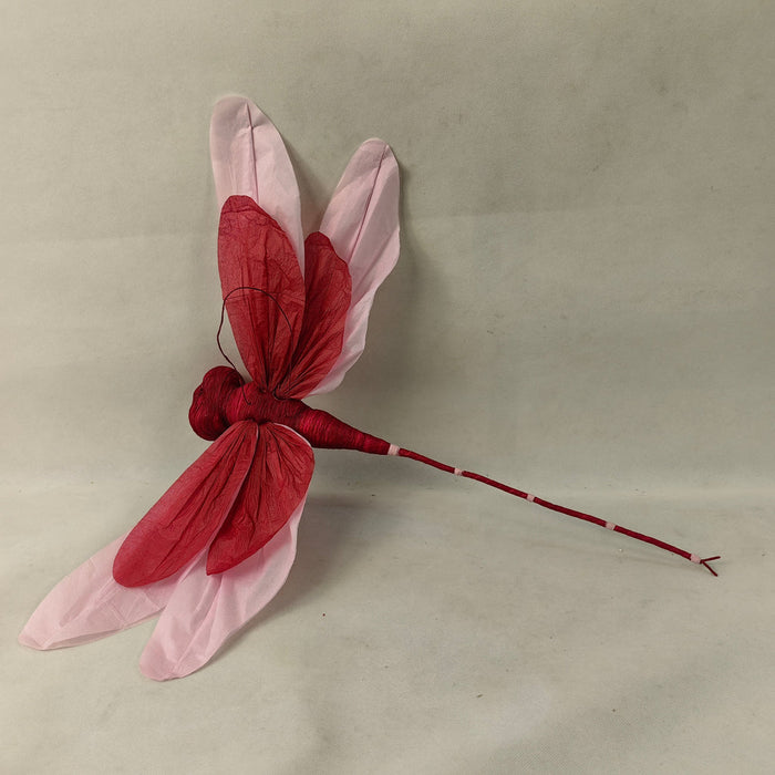 21" Assorted Paper Dragonfly
