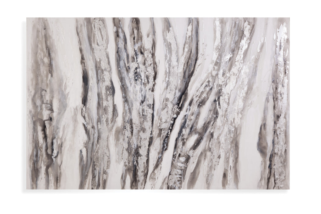 Gray Waves Art