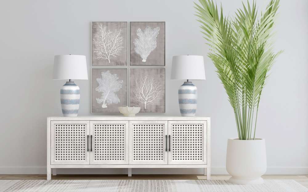 Pentak White Sideboard