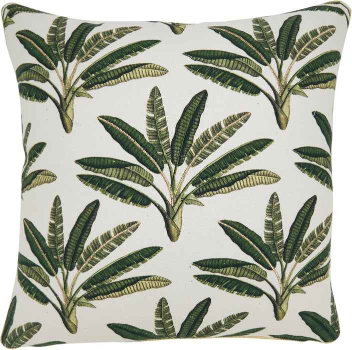 Palm Tree Square Poly Filled Pillow