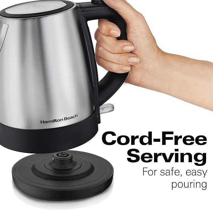 Hamilton Beach Stainless Steel Electric Kettle