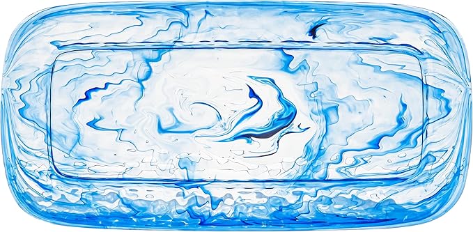 Aegean Swirl Blue Tray