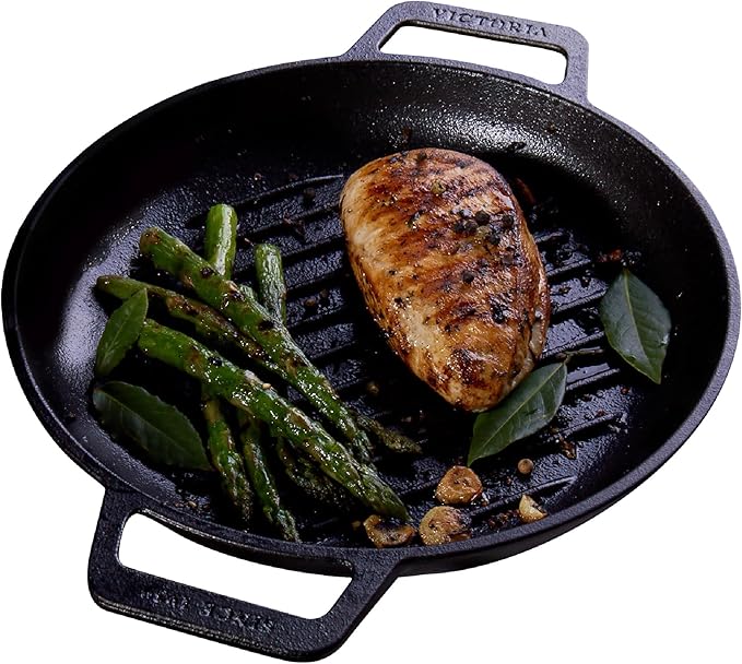 10" Victoria Grill Skillet