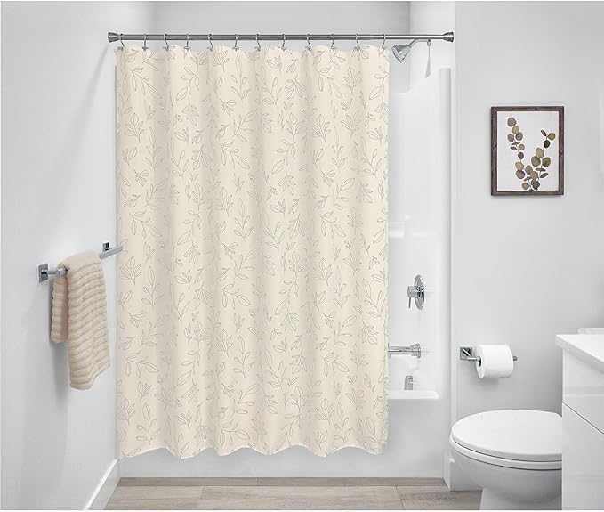 Bohemian Leaves Shower Curtain