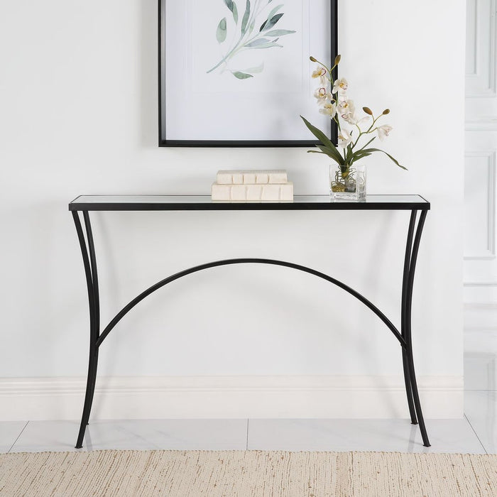 Alayna Console Table - Black