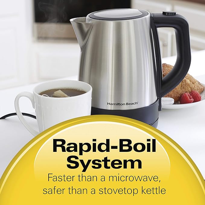 Hamilton Beach Stainless Steel Electric Kettle