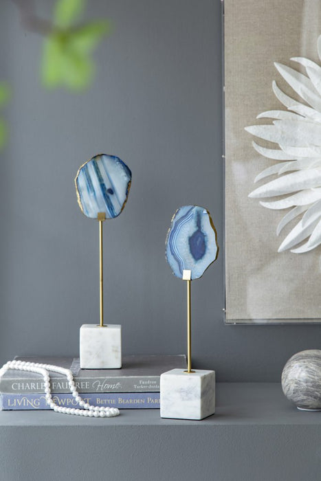 Blue Agate Decor Statuary