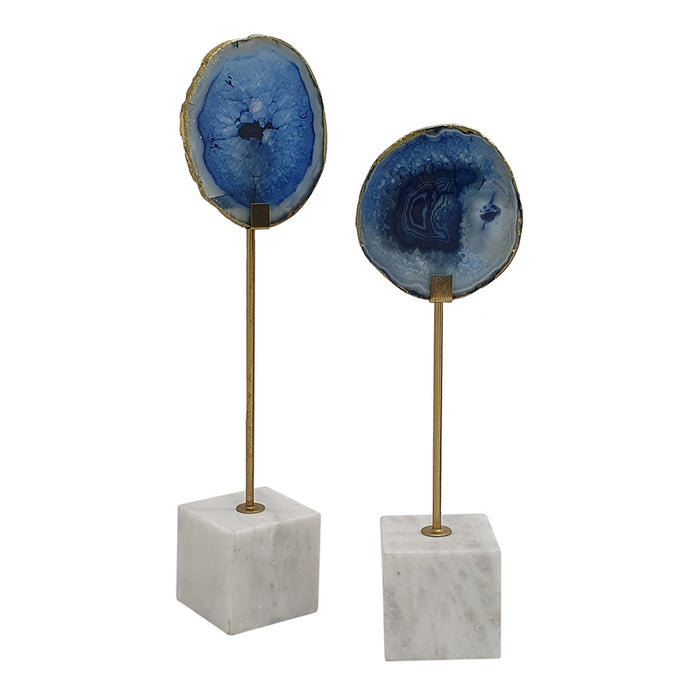 Blue Agate Decor Statuary