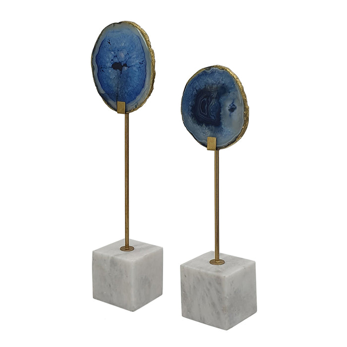 Blue Agate Decor Statuary