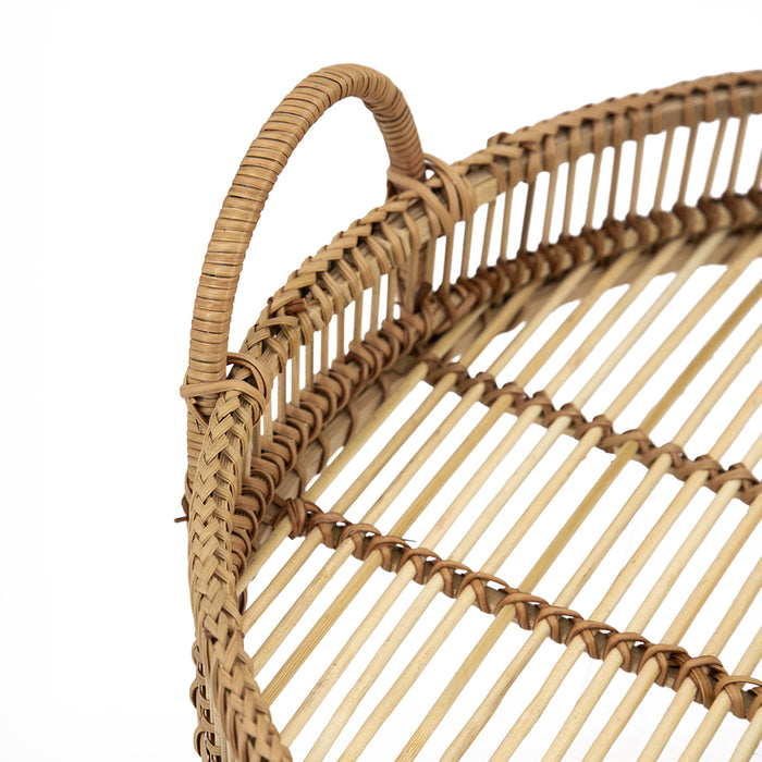 Woven Bamboo Tray