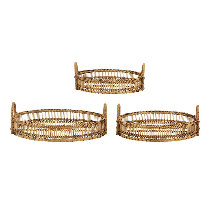 Woven Bamboo Tray
