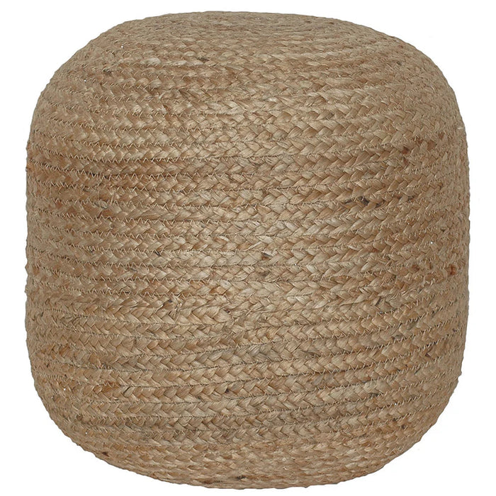 Natural Jute Pouf